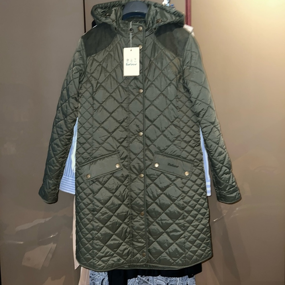 BARBOUR quilted winter coat
